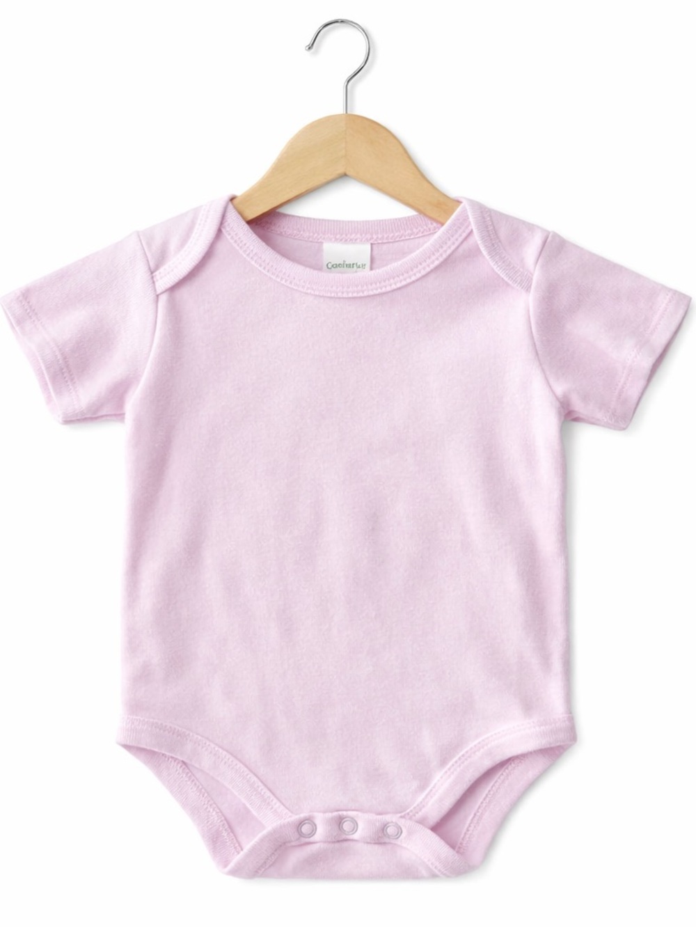10/$15 Baby Gear Soft Pink Bodysuit Size 3-6